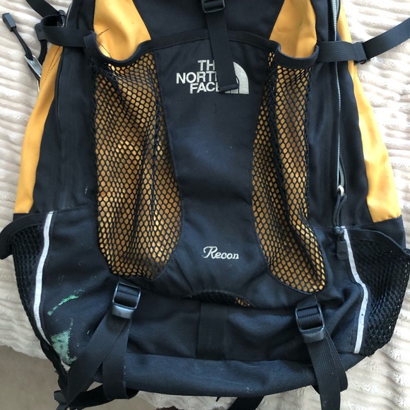 Gold/Yellow North Face Recon Backpack